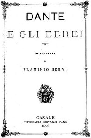 [Gutenberg 43244] • Dante e gli Ebrei: Studio